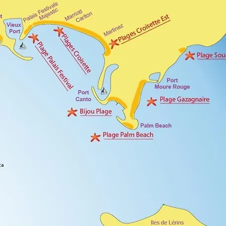 Palm Parking, Clim, Wifi 2' A Pieds Cannes