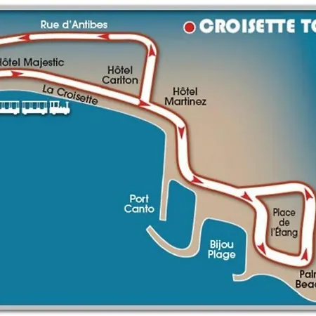 Palm Parking, Clim, Wifi 2' A Pieds Apartamento Cannes